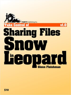 cover image of Take Control of Sharing Files in Snow Leopard